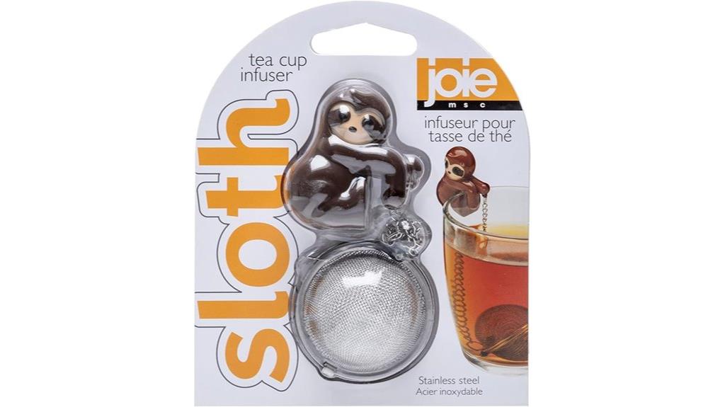 cute sloth tea infuser