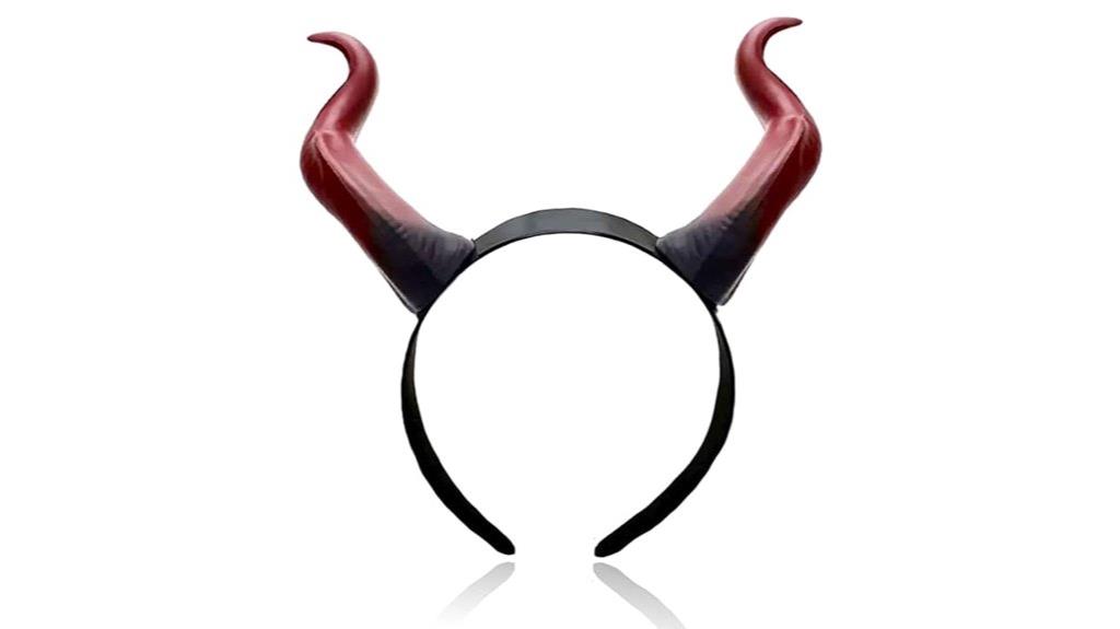 devil horns headband accessories