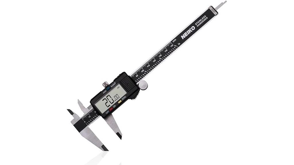 digital caliper measuring tool