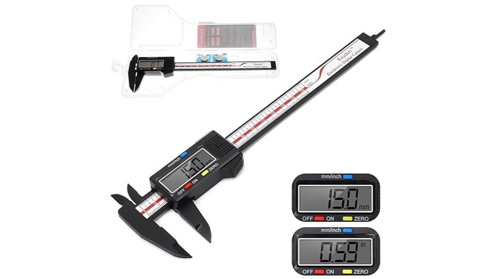 digital caliper with lcd