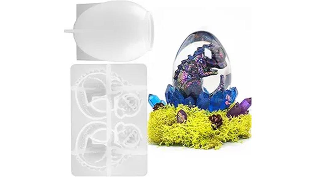dragon egg resin molds
