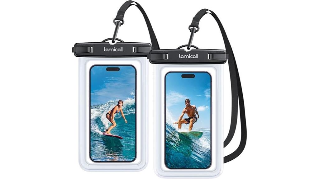 dual waterproof phone cases