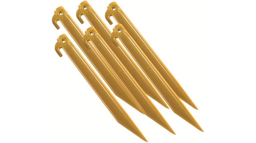durable 9 inch plastic stakes