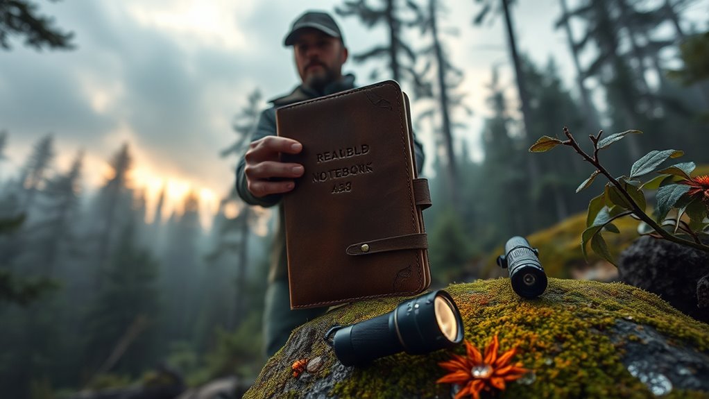 durable weatherproof tracking notebook