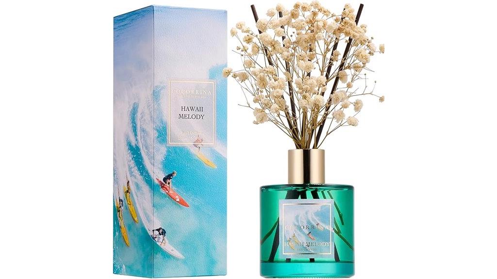 elegant reed diffuser set