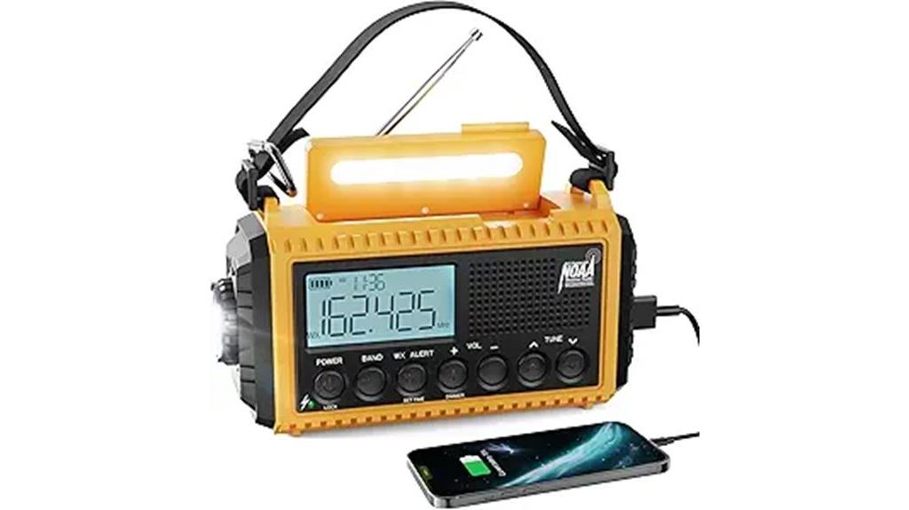 emergency radio with noaa