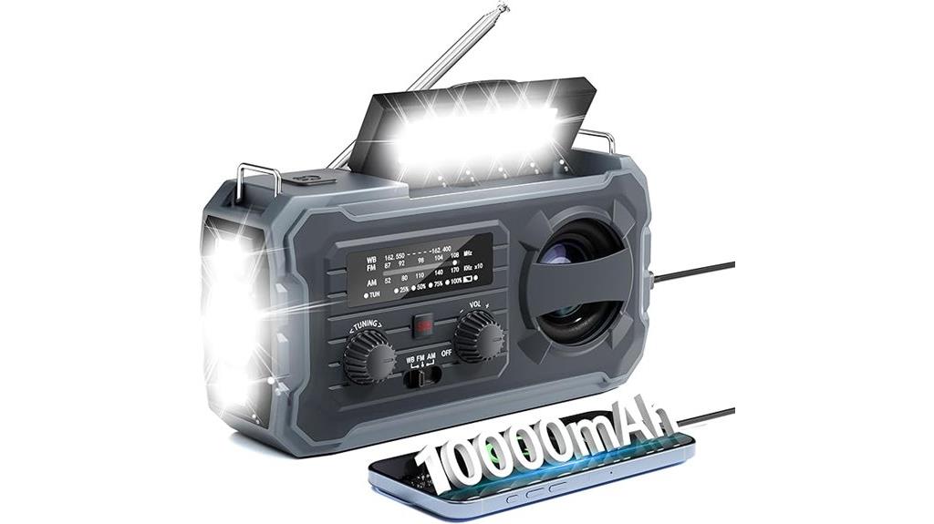 emergency radio with power bank