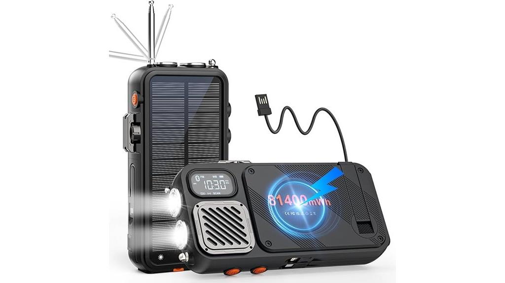 emergency solar power bank