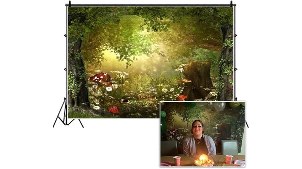 fairy forest photo backdrop