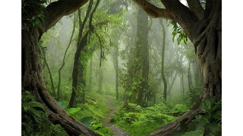 forest themed photography backdrop