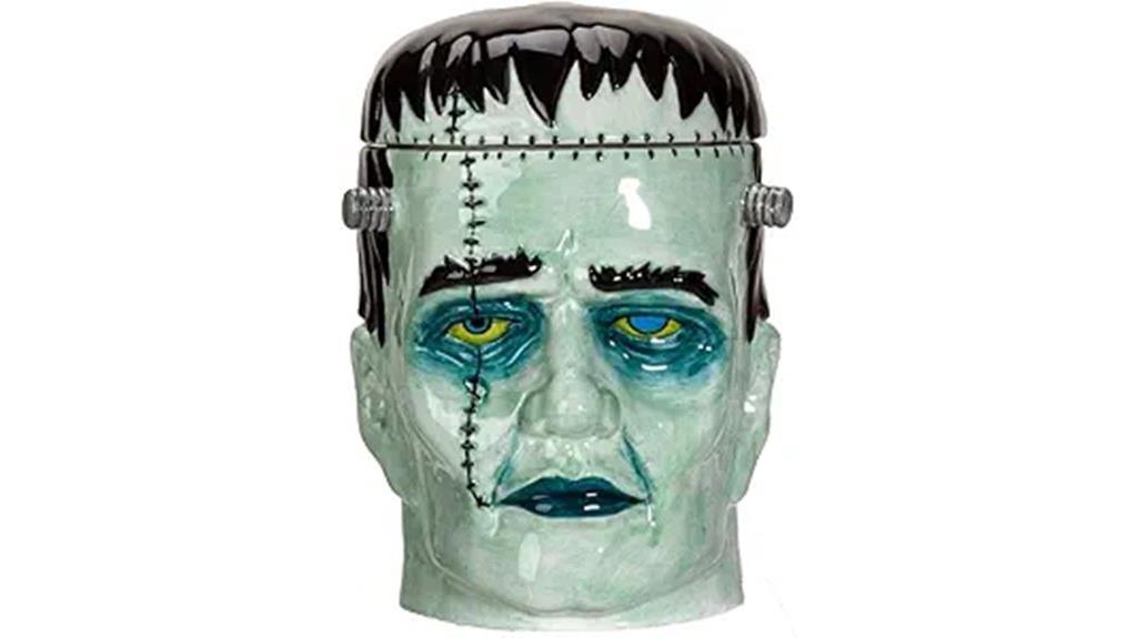 frankenstein head cookie jar