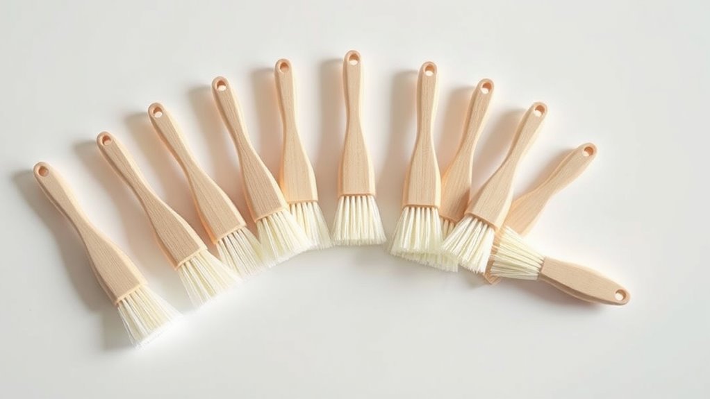 gentle surface cleaning brushes