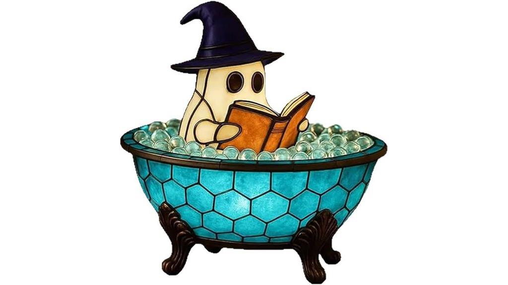 ghost themed halloween night light