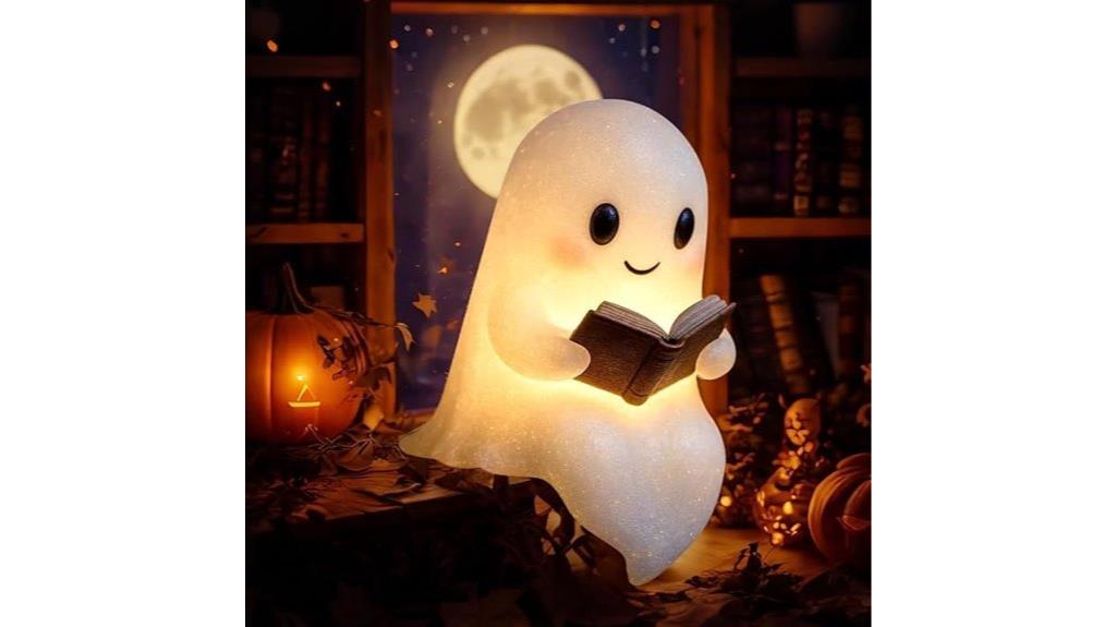 ghostly reading night light