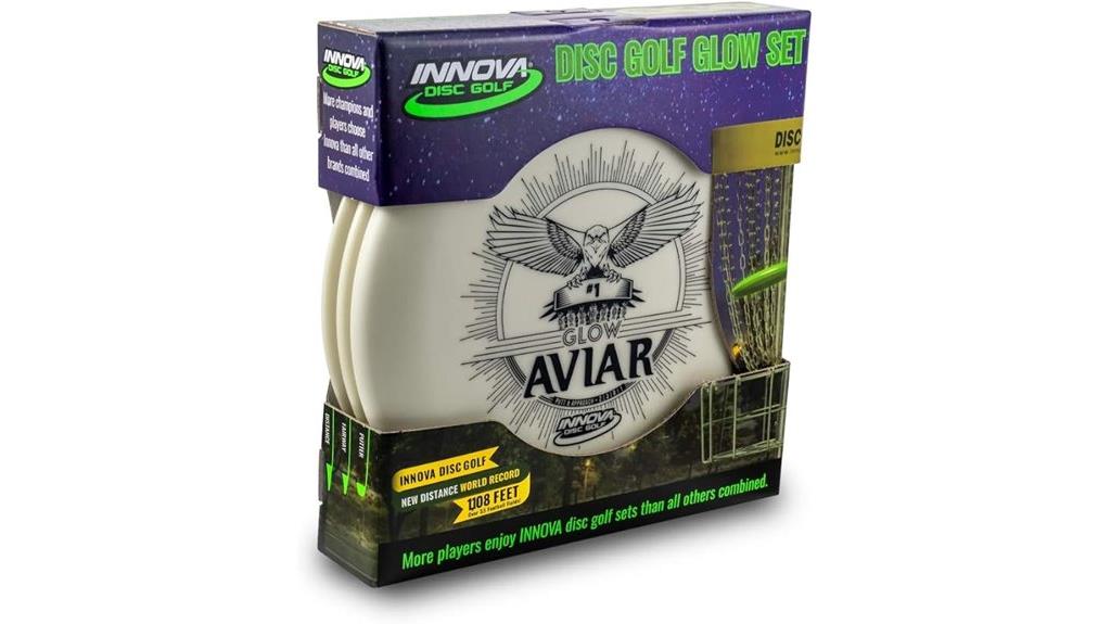 glow in the dark golf set