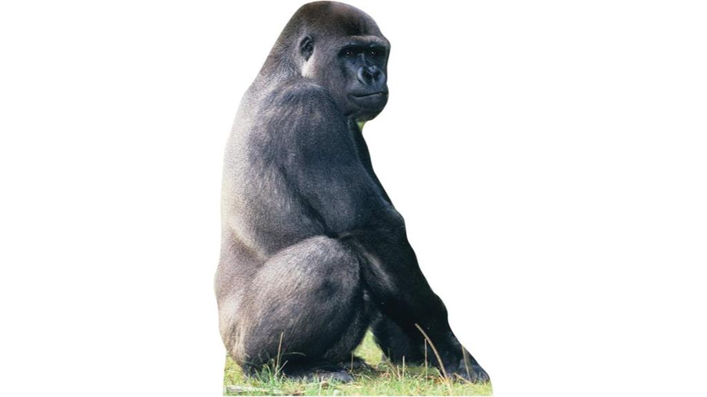 gorilla cardboard standup cutout