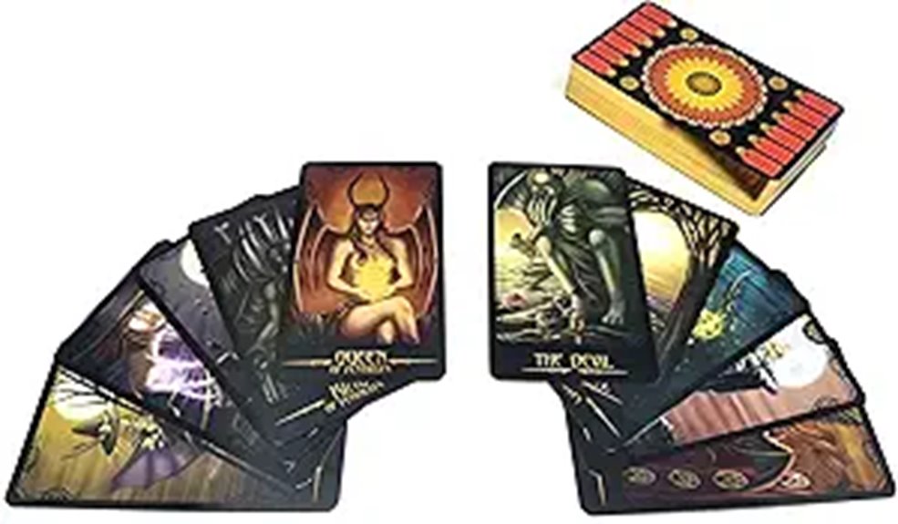gothic horror tarot deck