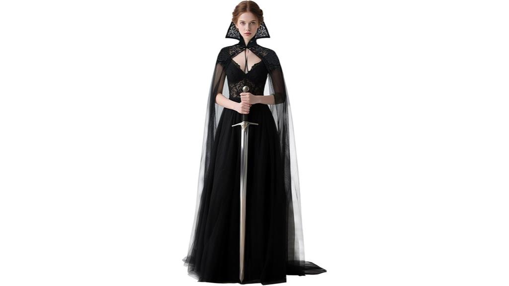 gothic vampire cloak costume