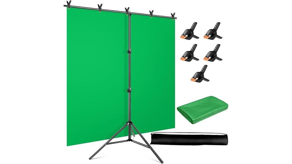 green screen kit accessories