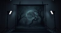halloween backdrop stand options