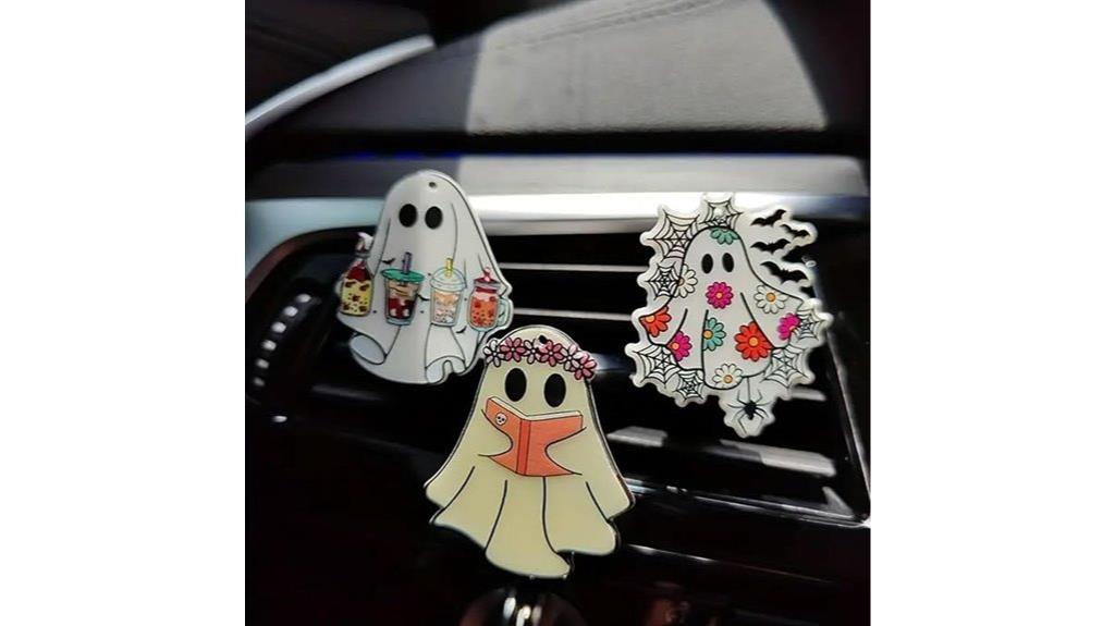 halloween ghost vent clips