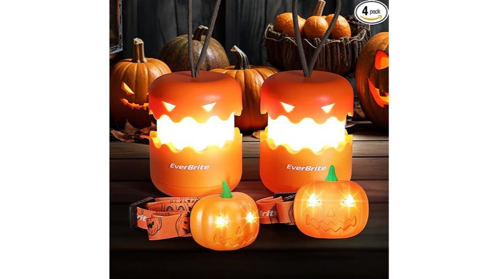 halloween lantern headlamp set