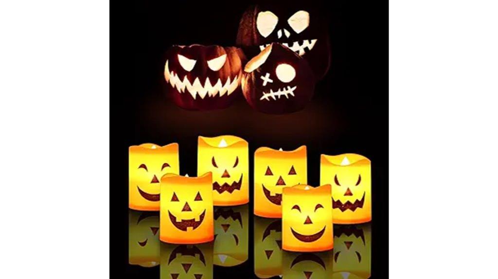 halloween tea light set