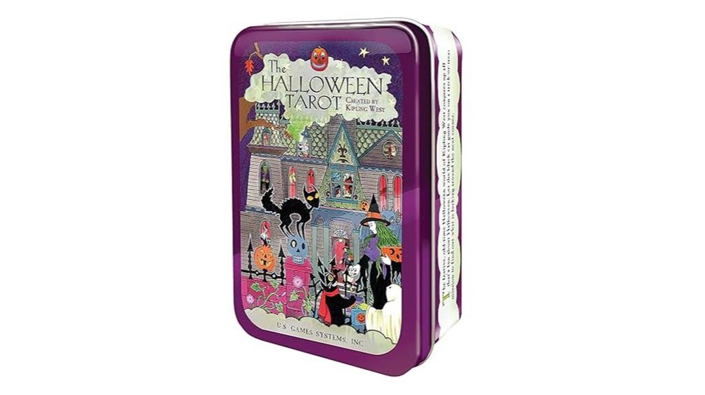 halloween themed tarot deck