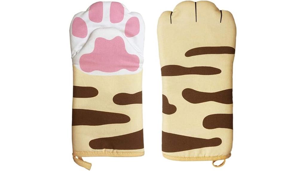 heat resistant cat claw gloves