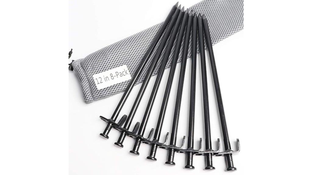 heavy duty 12 inch stakes