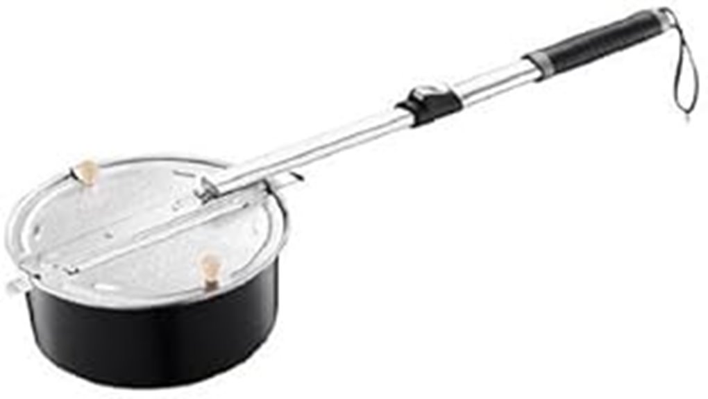 heavy duty campfire popcorn popper