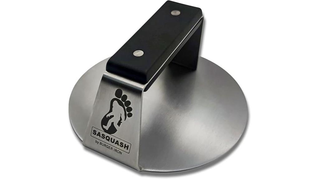 heavy duty flat burger press