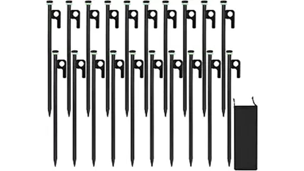 heavy duty forged steel stakes
