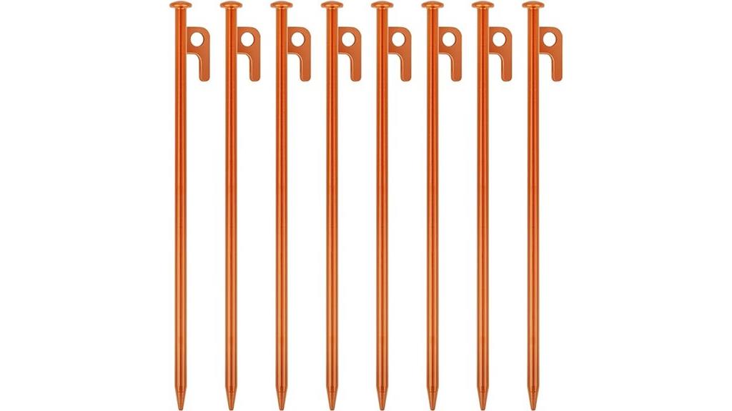 heavy duty steel tent stakes