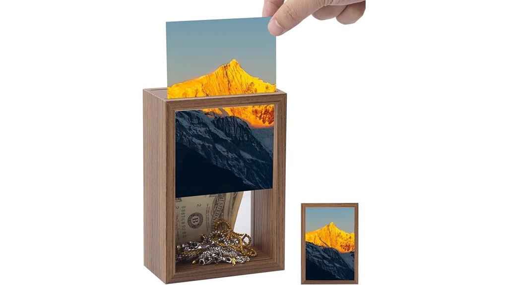 hidden safe photo frame
