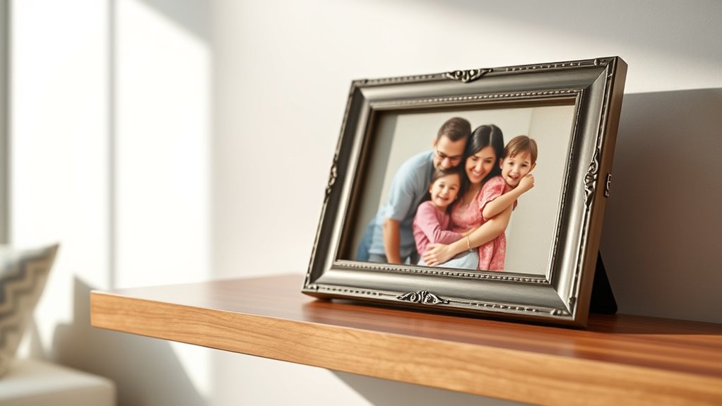 hidden storage picture frames