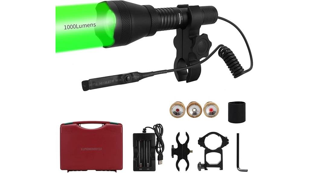 high performance hunting flashlight