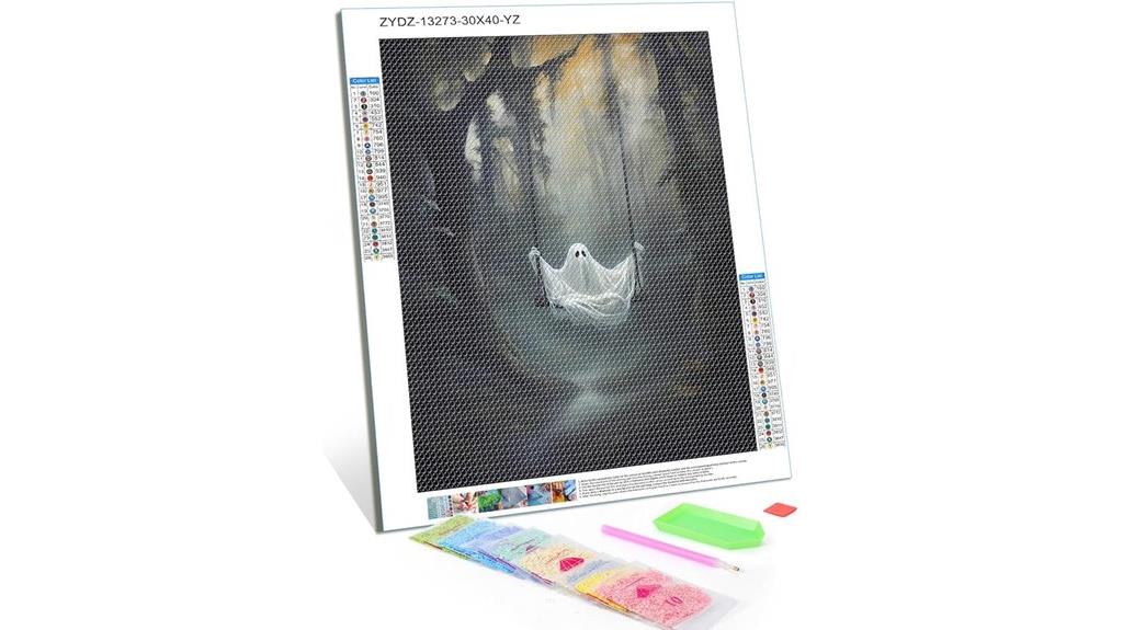 horror themed swing art kit
