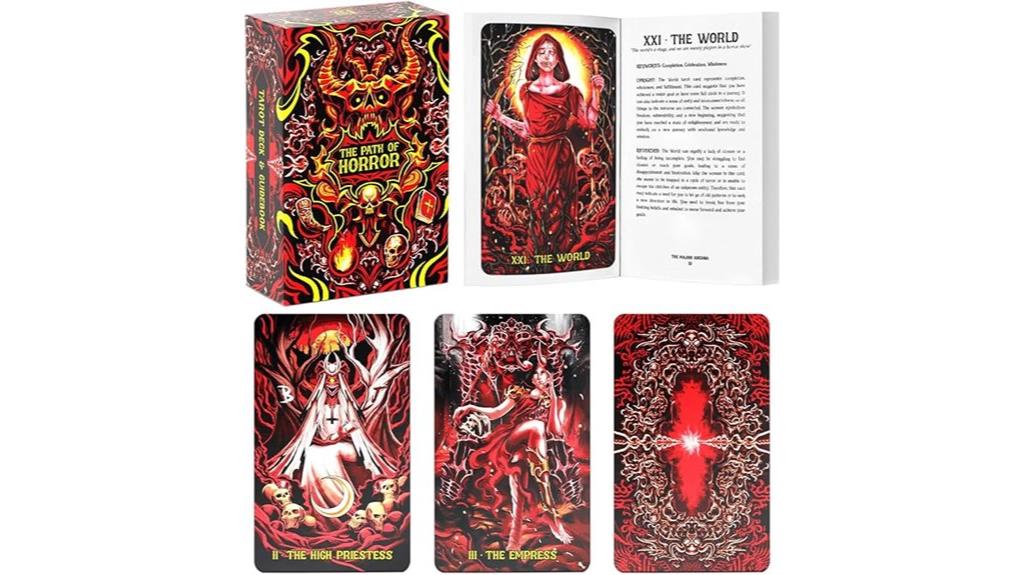horror themed tarot for beginners