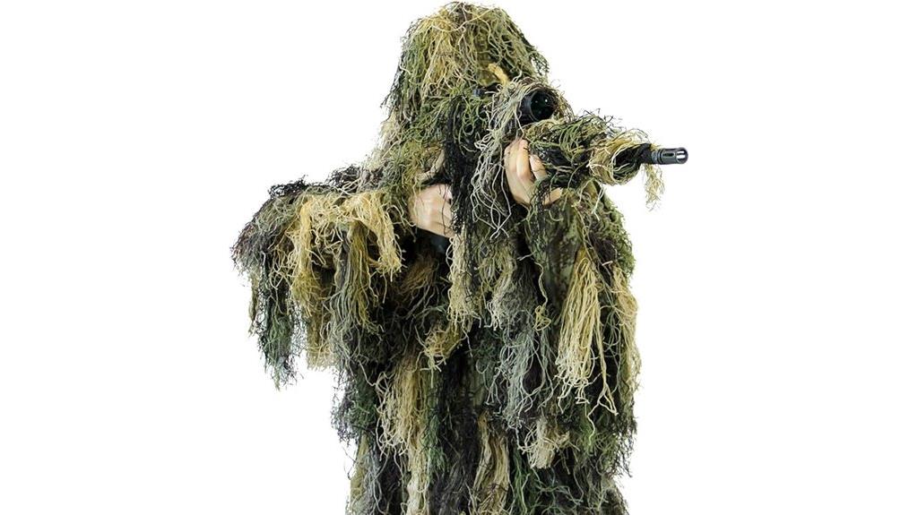 hunting airsoft ghillie suit