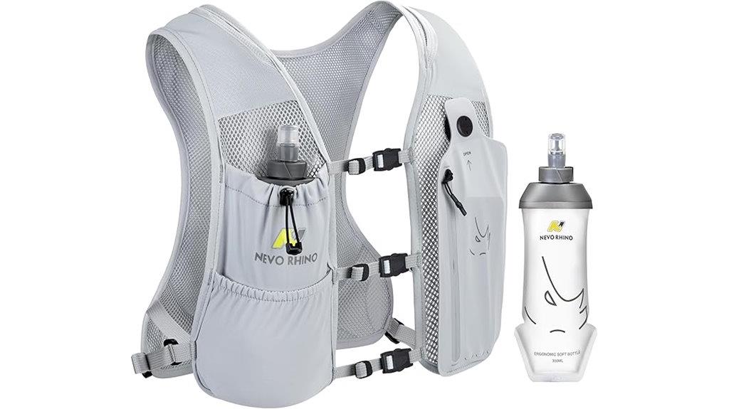 hydration vest with flask