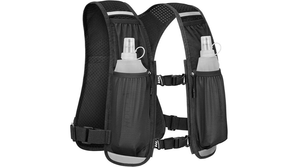 hydration vest with flasks