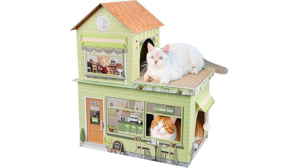 indoor cardboard cat houses