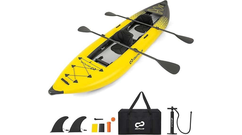 inflatable two person kayak