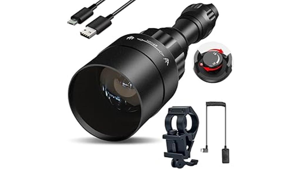 ir illuminator with remote
