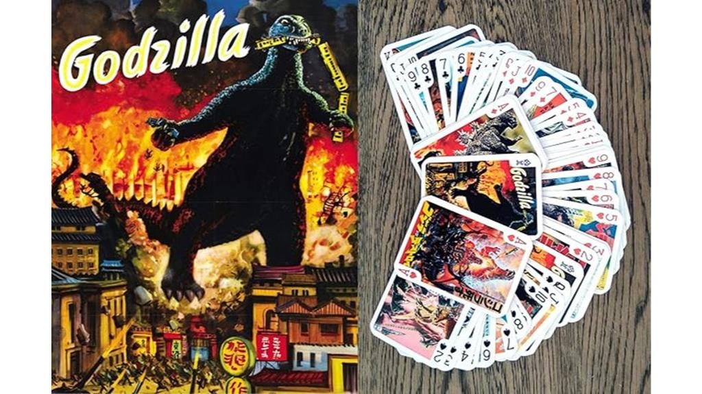 kaiju monster poker deck