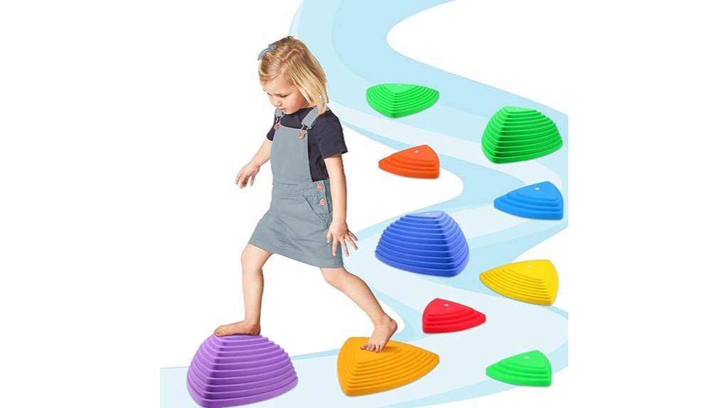kids balance stepping stones