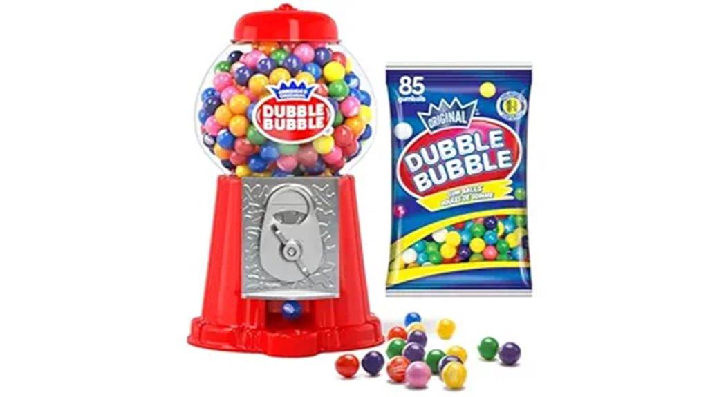 kids red gumball machine