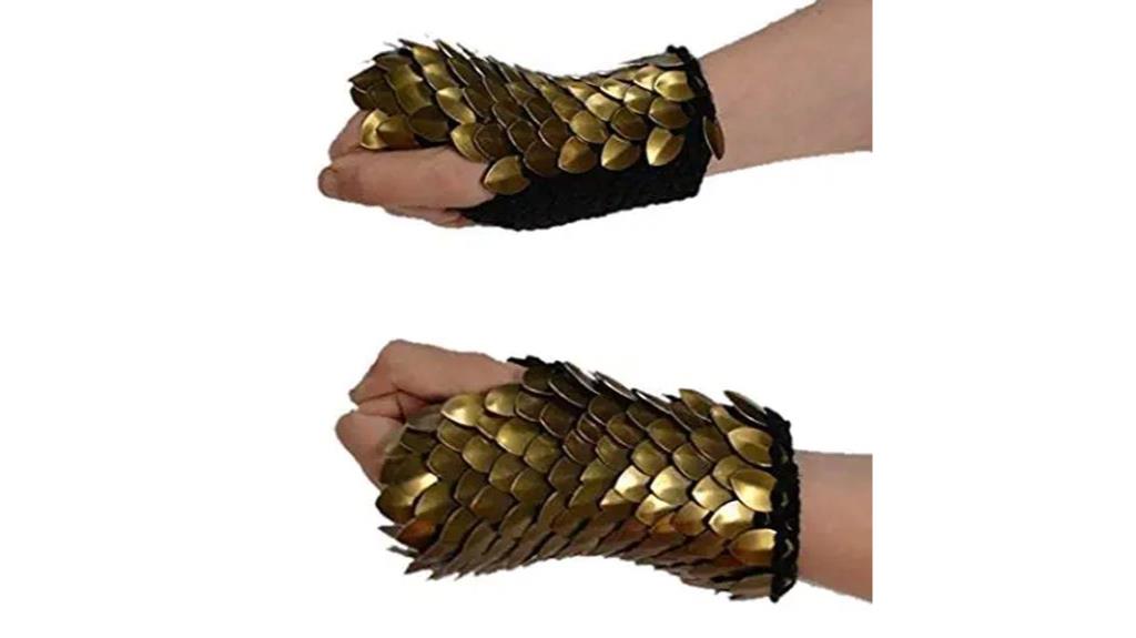 knitted dragonhide gauntlets armor