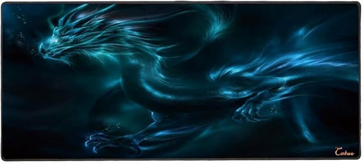 large gaming mouse pad